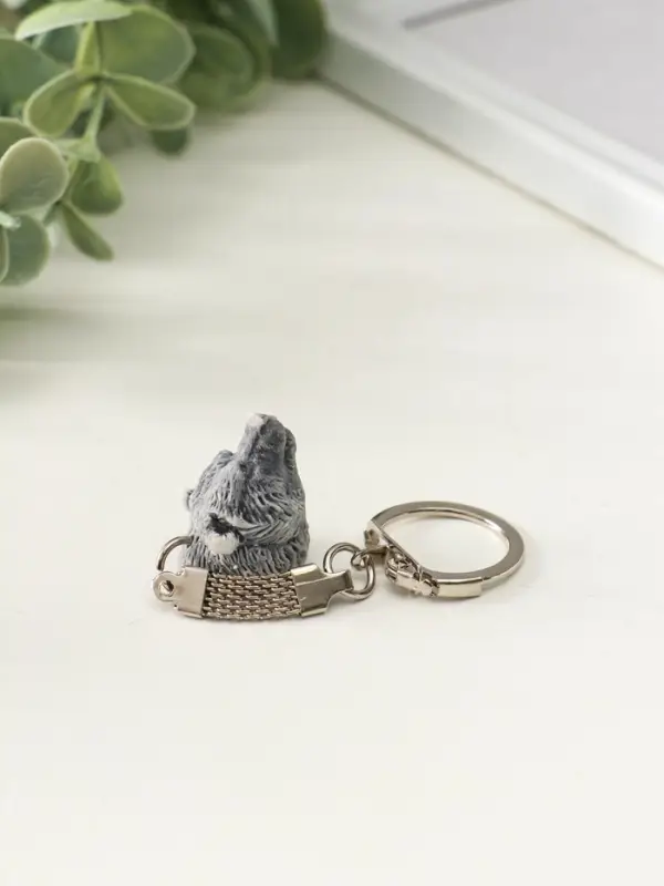 Брелок "Голова медведя маленькая" 2,5 см
