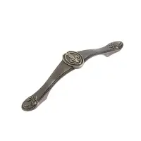 Ручка-скоба мебельная ТУНДРА PC174, м/о 96 мм, цвет бронза