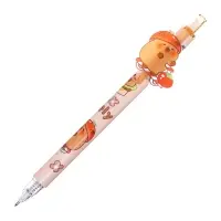 Ручка гелевая-прикол, автоматическая, синий стержень, Капибара МИКС