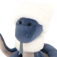 Новый год! Мягкая игрушка &laquo;Змей МиШушик&raquo;, цвет синий, 15 см