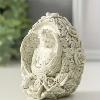 Фигура "Дева" размер 8х6 см, состаренный цвет,гипс