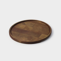 Блюдо для подачи Adelica, d=25&times;1,8 см, пропитано маслом, массив берёзы