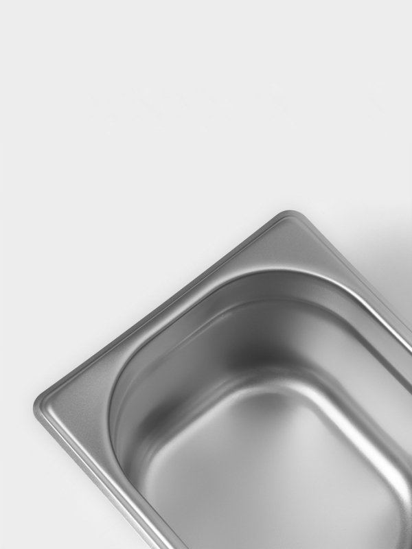 Гастроемкость 1/6x100 мм, 176x162x100 мм, толщина 0,8 мм