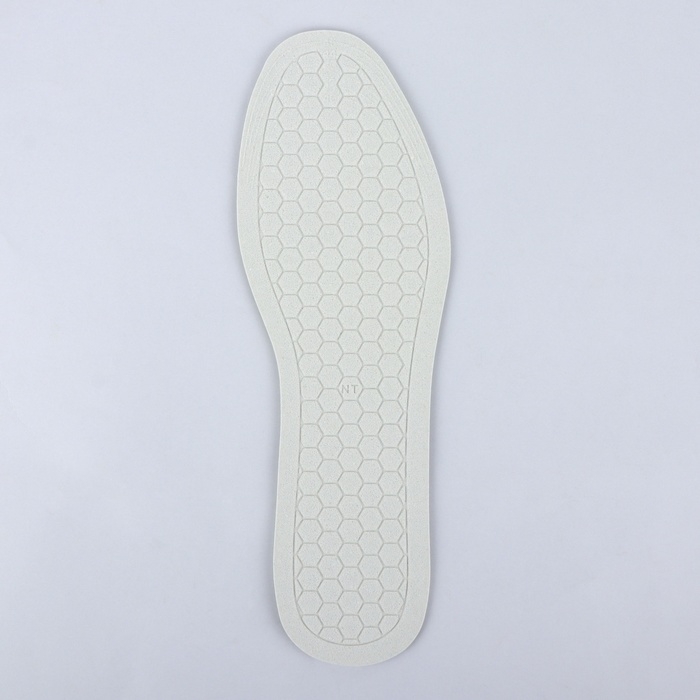Стельки для обуви, универсальные, с массажным эффектом, р-р RU 44 (р-р Пр-ля 45), 28 см, пара, цвет белый