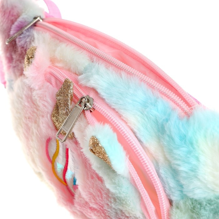 Сумка детская поясная &laquo;Единорог&raquo;, 26х16 см