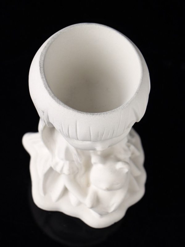 Подставка для мелочей (подсвечник) "Девочка с мишкой" 11х8х6 см