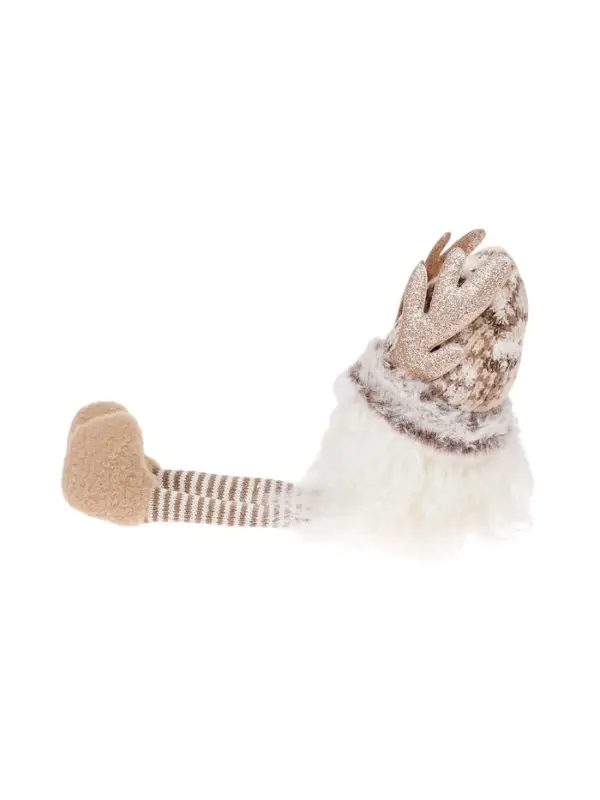 Фигура текстиль &laquo;Гном лосяш&raquo; 33 см, 1 LED, от батареек AG13&times;3, свечение тёплое белое