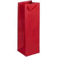 Пакет под бутылку Vindemia, красный