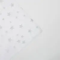 Бумага упаковочная тишью &laquo;Звезды, серебро&raquo;, 50 х 70 см