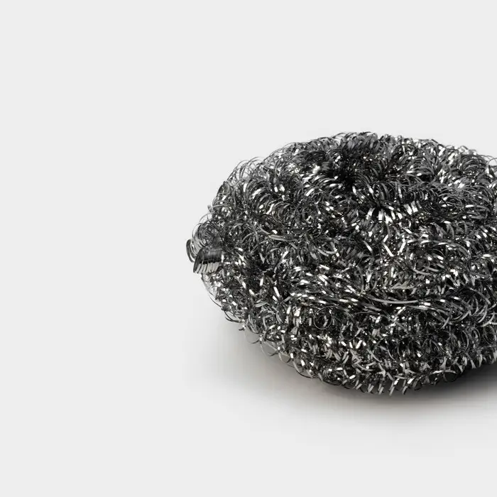 Губка для посуды Доляна, металлическая, спираль, 7&times;7&times;3.5 см