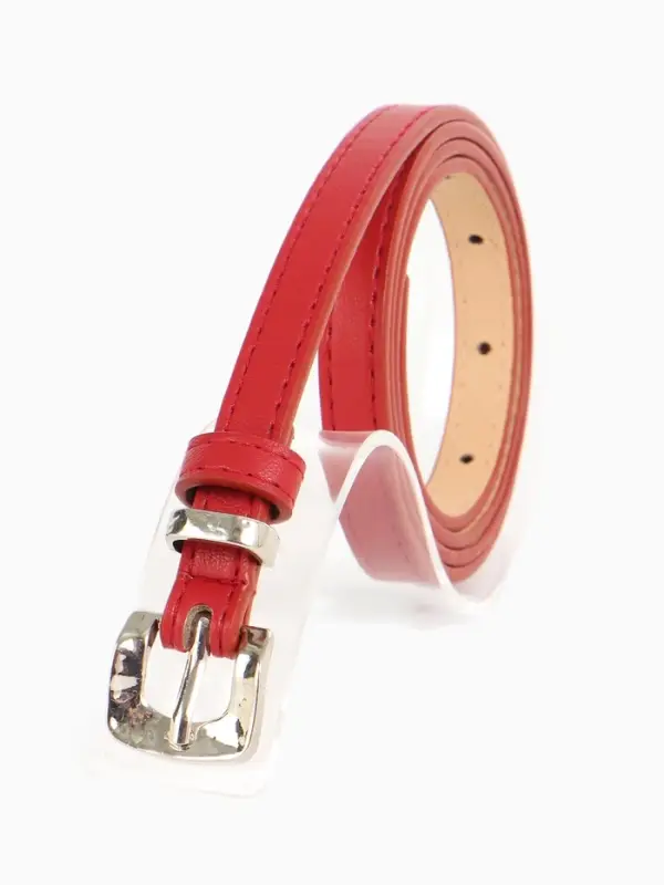 Ремень жен 05-02-02-01, Март2513, 1,3*0,3*110 см, без винта, пряж металл, 1 прокол,