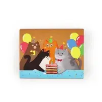 Коробка подарочная складная, упаковка, &laquo;С днём рождения&raquo;, 16.5 х 12 х 5 см