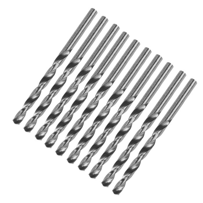 Сверло по металлу ЛОМ, HSS, цилиндрический хвостовик, 5&times;85 мм, 10 шт.