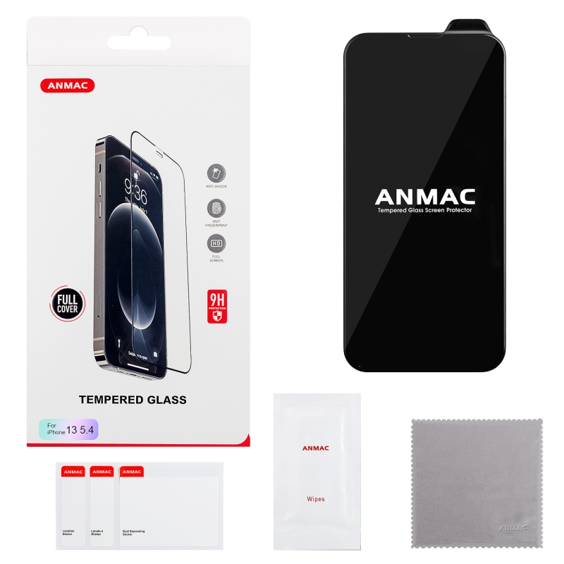 Защитное стекло iPh 13 Mini (5.4) Full Cover ANMAC Арт. 1137219
