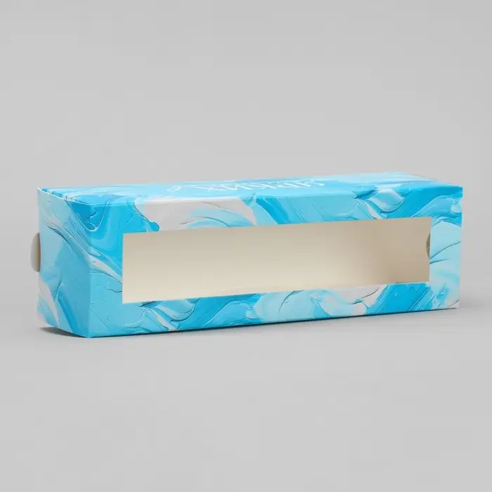 Коробка для макарун, кондитерская упаковка &laquo;Ярких моментов &raquo; 18 х 5.5 х 5.5 см