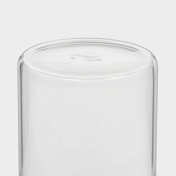 Банка стеклянная для хранения сыпучих продуктов &laquo;Эко&raquo;, 700 мл, 10&times;12,5 см, с бамбуковой крышкой