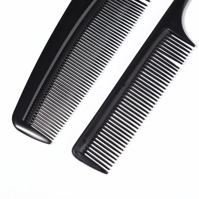 Набор расчёсок, 2 предмета, чёрный