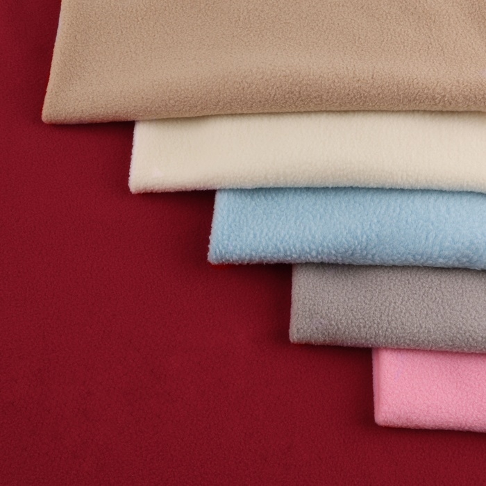 Лоскут флис, односторонний, 50 &times; 50 см, 190 г/м, цвет красный №1B