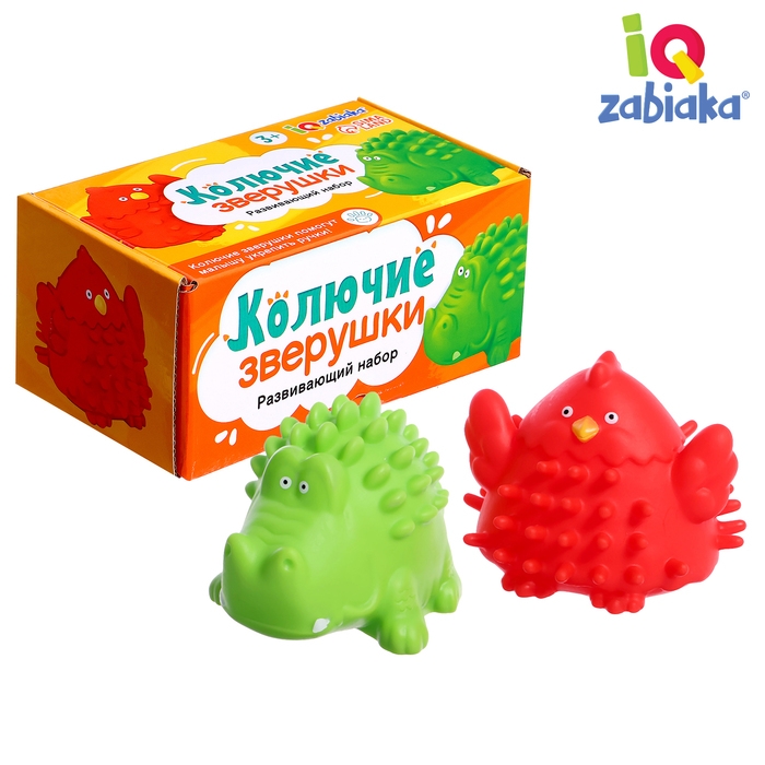 Развивающий набор &laquo;Колючие зверушки&raquo;, 3+