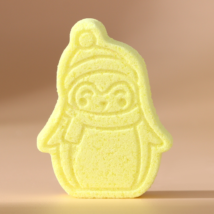 Бомбочка для ванны, 110 г, аромат бананового кекса, Новый Год