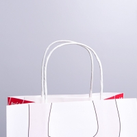 Пакет подарочный крафтовый, упаковка, &laquo;Сердце&raquo;, 22 х 25 х 12 см