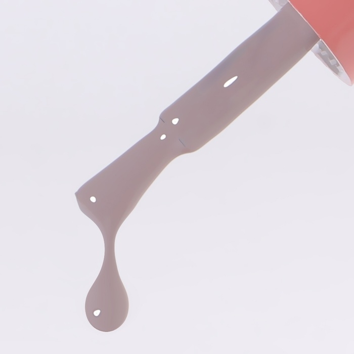 Гель лак для ногтей &laquo;SIMPLE&raquo;, 3-х фазный, 10 мл, LED/UV, цвет серый (106)