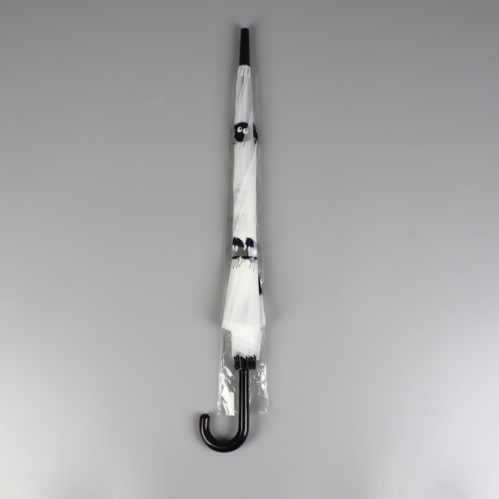 Зонт - трость полуавтоматический &laquo;Букашки&raquo;, 8 спиц, R = 47/54 см, D = 108 см, цвет МИКС