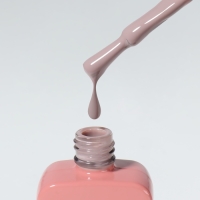 Гель лак для ногтей &laquo;SIMPLE&raquo;, 3-х фазный, 10 мл, LED/UV, цвет коричневый (104)