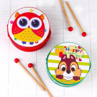 Музыкальная игрушка &laquo;Барабан&raquo;, с рисунком, цвета микс, бумажная мембрана