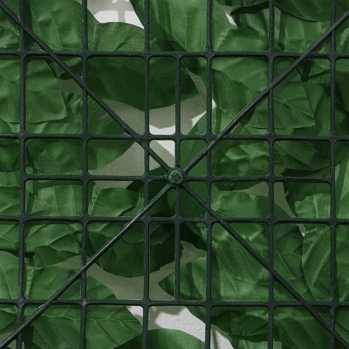 Изгородь декоративная, 50 &times; 300 см, &laquo;Листья удлинённые&raquo;, Greengo