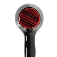 Фен Luazon LGE-004, 3800 Вт, 2 скорости, 3 температурных режима, красно-черный