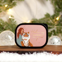 Новый год. Подарочный набор &laquo;Меняй старый год на новый&raquo;: термостакан 350 мл., ланч-бокс 500 мл