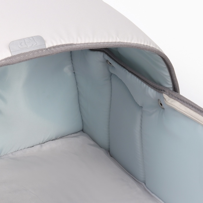 Люлька-переноска для новорожденных  &laquo;Ассорти&raquo;, цвет светло-серый