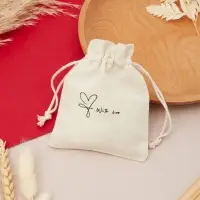 Мешочек подарочный &laquo;Нежность лён&raquo;, 10&times;12 см, бежевый