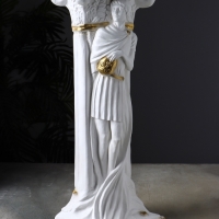 Колонна "Юноша" 25х20х65 см, золото