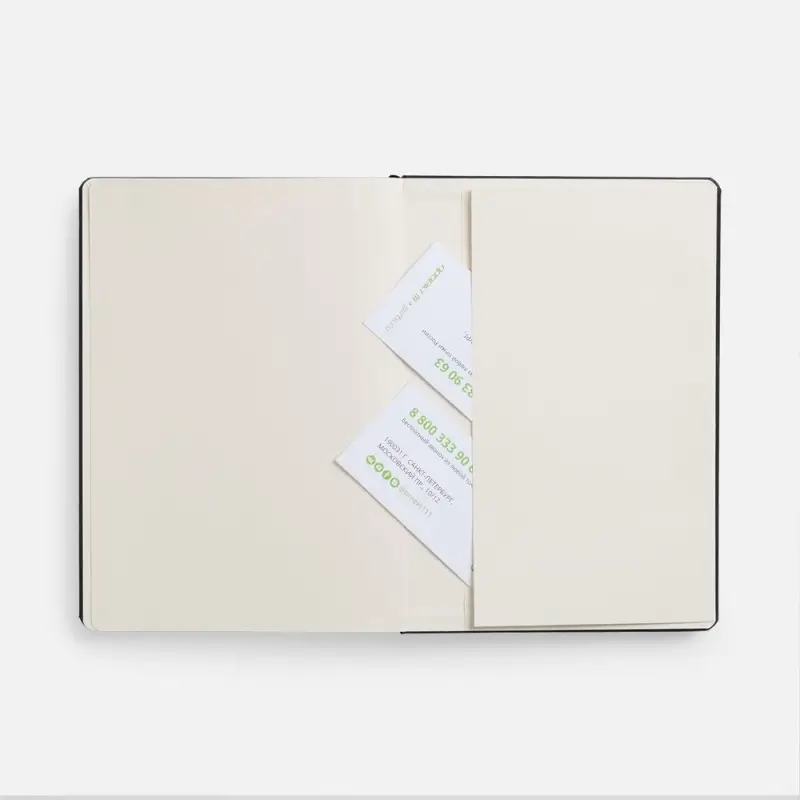 Ежедневник Urban Hard, недатированный, черный