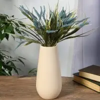 Ваза керамика настольная "Банни" h=24.5х11 d=7,5 см, белый