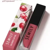Масло-блеск для губ SEMILY CHERRY JELLY, 5 мл