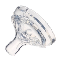 Соска на бутылочку, антиколиковая, от 6 мес., M&B Natural, широкое горло, быстрый поток, &Oslash;50 мм.