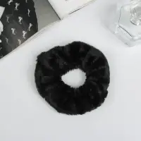 Резинка для волос "Орбита" нежность, 9 см, чёрный