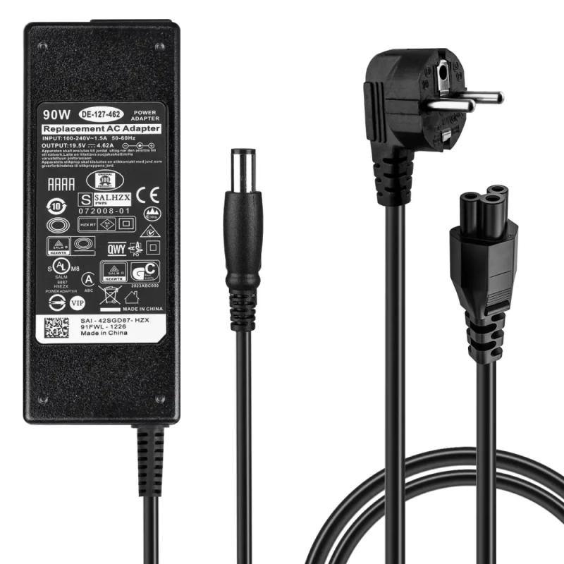 Блок питания Dell 19,5v 4,62a 90w 7,4 x 5,0