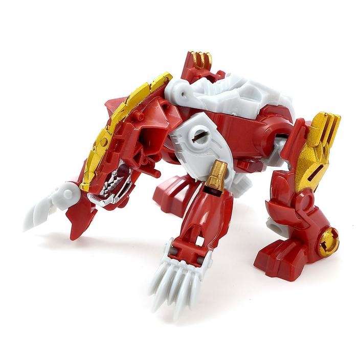 Робот &laquo;Динобот&raquo;, трансформируется, 5 видов, собирается в 1 робота
