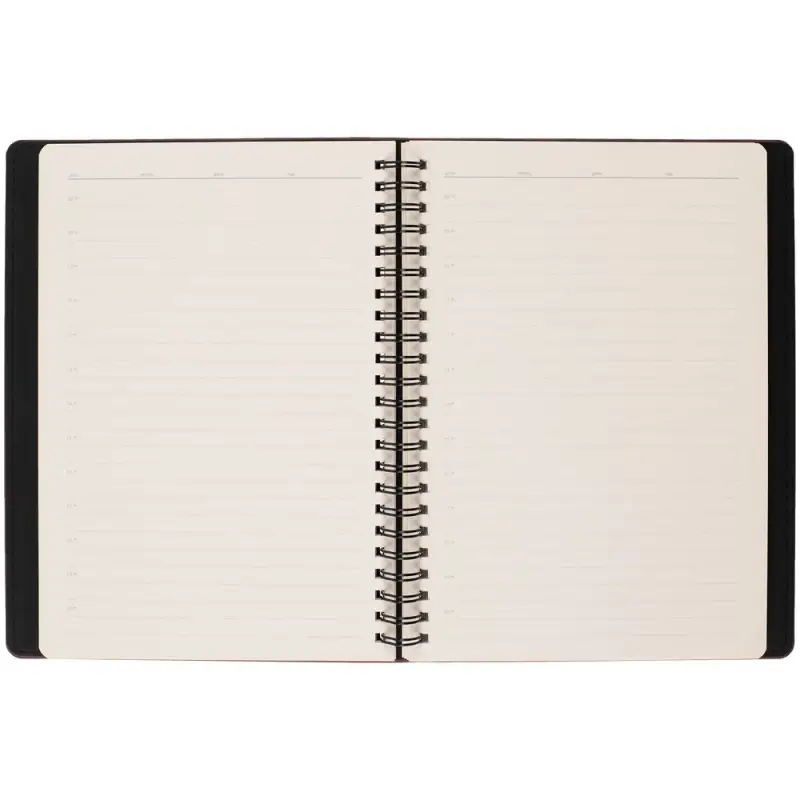 Ежедневник Spring Urban на заказ, недатированный, бордовый