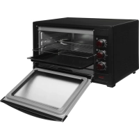 Мини-печь MIO-HY102 50л. 2000Вт черный-красный