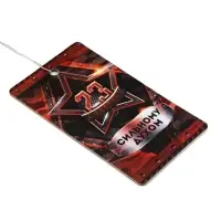 Ароматизатор в машину бумажный &laquo;23 Февраля&raquo;, чёрный лёд, 7.5&times;16.5 см