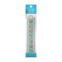 Линейка 15-30 см HappyGraphix "Веселые корги", складная