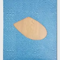 Сиденье для унитаза, 45&times;36&times;5 см, натуральное дерево