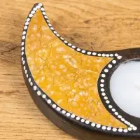 Набор свечей "Инь Янь" керамика, 13х13х2 см