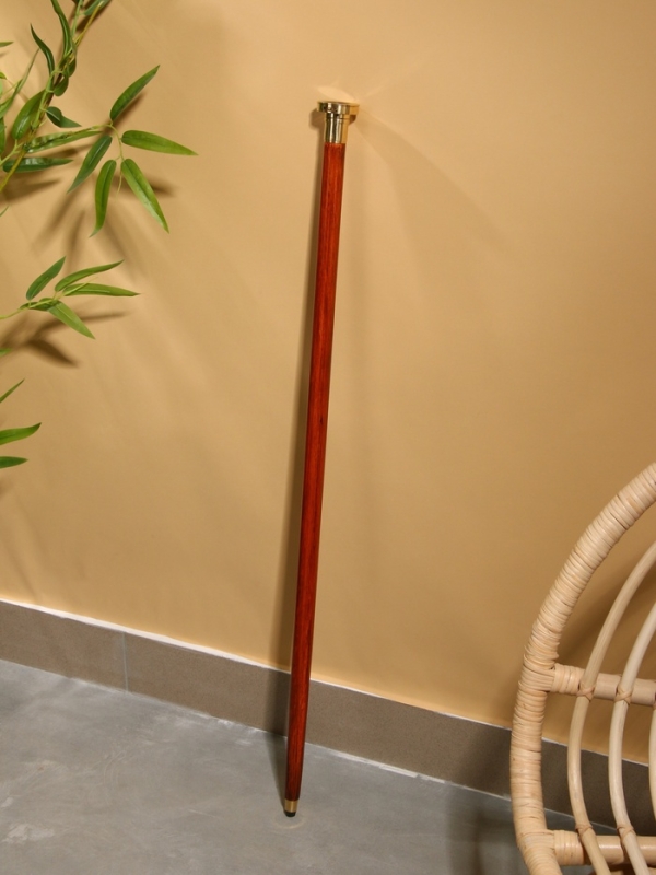 Трость 90 см. манговое дерево, латунь