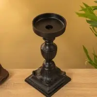 Подсвечник "Возрождение" алюминий 12х12х26,5 см